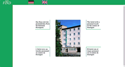 Desktop Screenshot of hotel-find.de