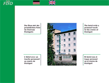 Tablet Screenshot of hotel-find.de